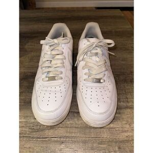 Nike Men's Air Force 1 Low Athletic Shoes Triple White Size 11